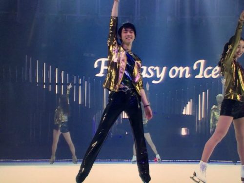 プルシェンコのガチファンである羽生結弦選手。FaOI幕張でプルの練習の様子を眺める場面を詳細に描いたイラストが話題に